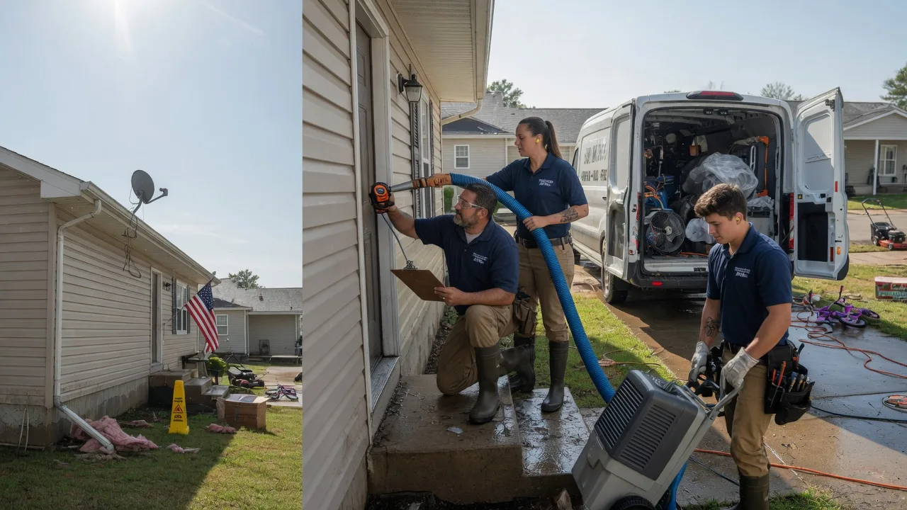 Ceiling Water Damage Restoration in Boley, OK near me